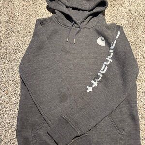 Carhartt Gray Sweatshirt Hoodie Casual Wear